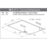 SAKURA 櫻花 G2522B-TG 雙頭嵌入式煤氣爐 - 5.0kW強勁火力，熄火安全強化玻璃面板